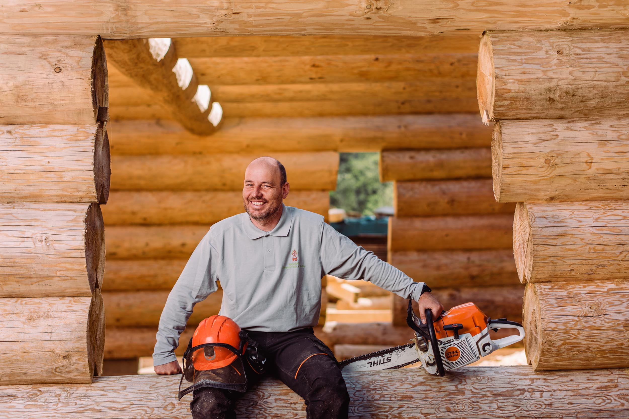 Natural log house Ales Zagar 10 • Natural Log House