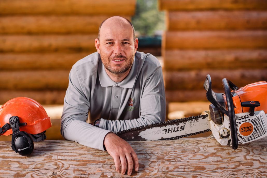 Natural log house Ales Zagar 8 &bull; Natural Log House